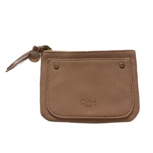 Chloe Tan Leather Wallet EUC